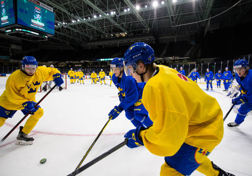 Victor Sjöholm, Theodor Niederbach, Elliot Ekmark and Emil