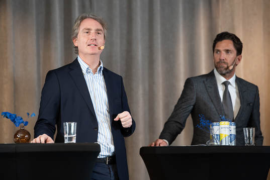 Balders VD Erik Selin och Henrik Lundqvist