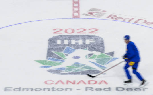 A player of the Swedish under-20 national ice hockey team