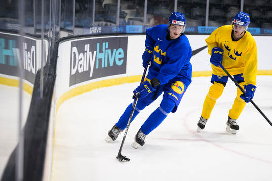 Oskar Olausson and Måns Forsfjäll of the Swedish under-20