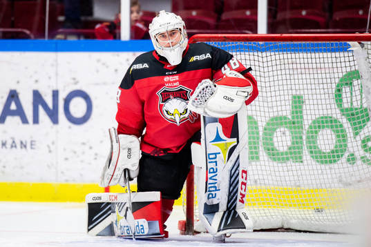 Malmö Redhawks målvakt Lucas Arrhagen