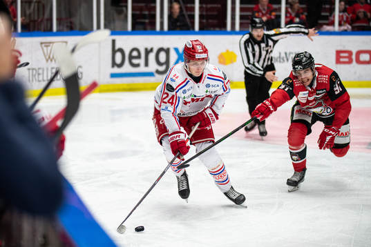 Timrås Erik Walli Walterholm och Malmö Redhawks Magnus