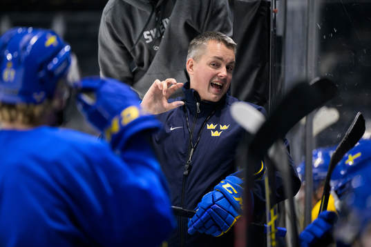 Bläddra bland fler bilder av Ice Hockey, U20, Sweden, training