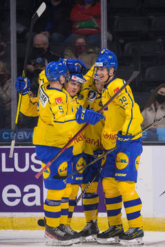 Anton Olsson, Emil Andrae, Theodor Niederbach and Daniel