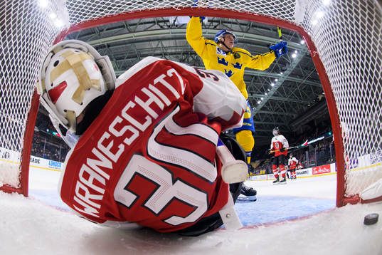 Albert Sjöberg of Sweden celebrates