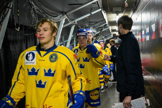 Åke Stakkestad and assistant coach Joel Rönnmark of
