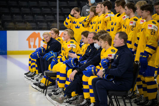 Emil Andrae of Sweden at a team photo shoot