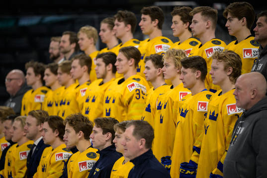 Oskar Magnusson of Sweden at a team photo shoot