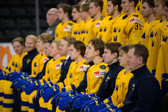 William Eklund of Sweden at a team photo shoot
