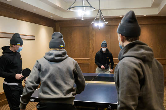 Emil Andrae, Zion Nybeck, Oskar Magnusson and William