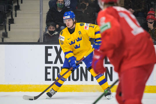 Alexander Holtz of Sweden