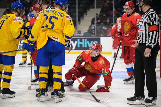 Emil Andrae and Åke Stakkestad of Sweden and Nikita