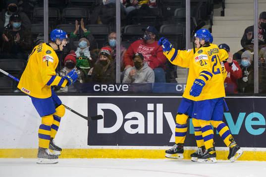 Simon Edvinsson, Theodor Niederbach and Oskar Olausson of