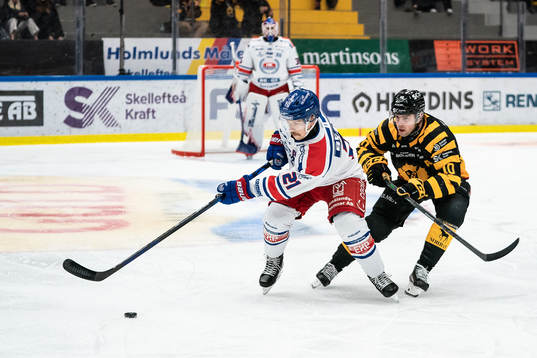 Oskarshamns Brian Cooper och Skellefteås Joakim Lindström