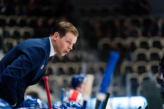 Oskarshamns tränare Martin Filander