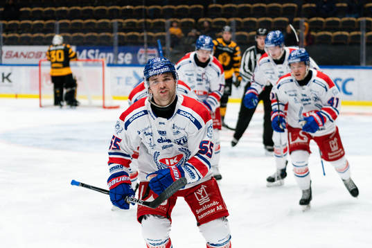Oskarshamns David Quenneville jublar