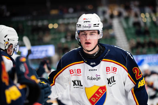 Djurgårdens Filip Cederqvist jublar