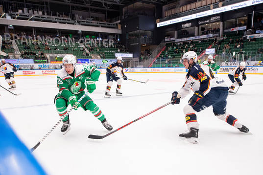 Rögles Tyler Kelleher och Djurgårdens Ludvig Hedström