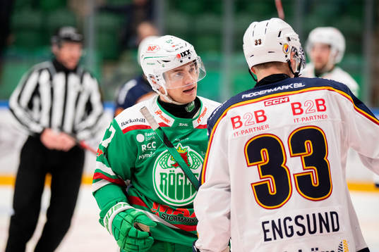 Rögles Leon Bristedt och Djurgårdens Filiph Engsund