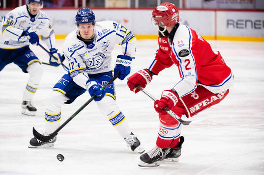 Leksands Erik Hedlund och Timrås Per Svensson