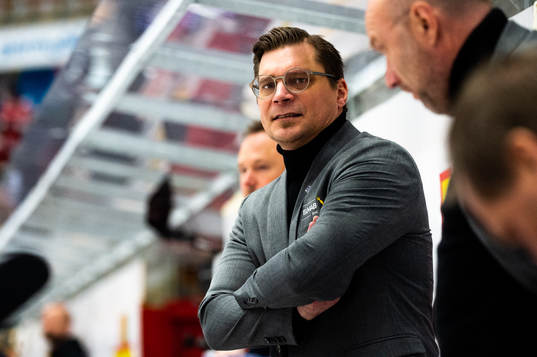 Leksands tränare Björn Hellkvist