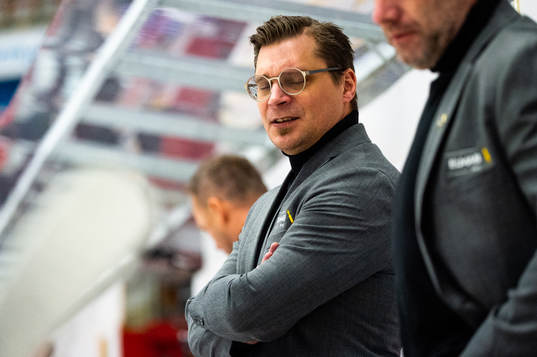 Leksands tränare Björn Hellkvist deppar