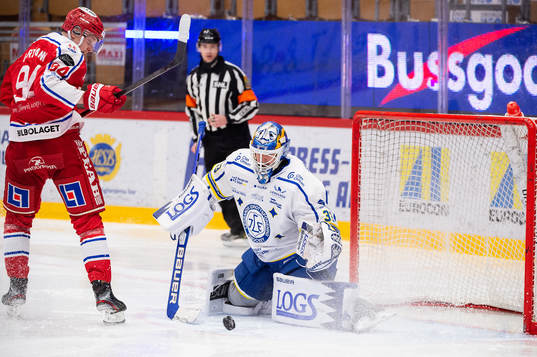 Leksands målvakt Axel Brage