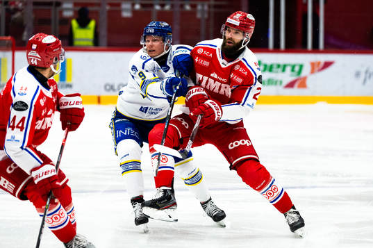 Leksands Patrik Zackrisson och Timrås Per Svensson
