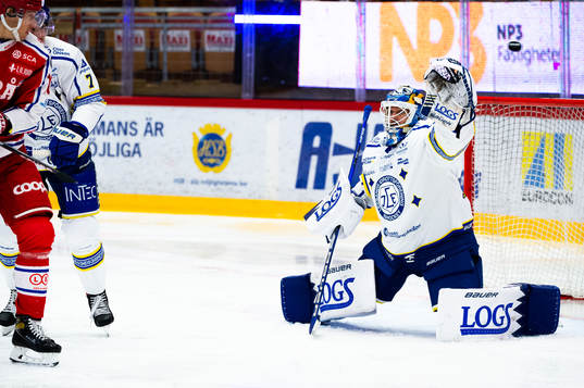 Leksands målvakt Axel Brage