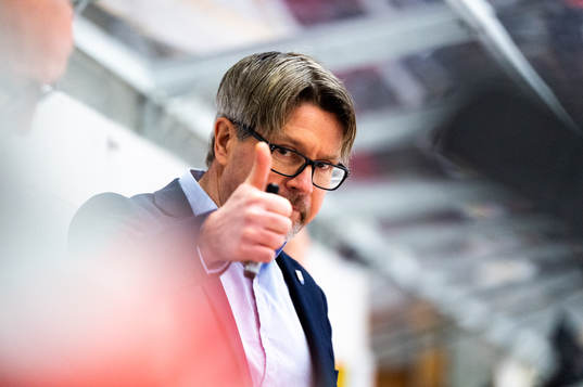 Timrås tränare Anders Karlsson