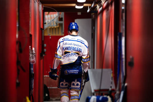 Leksands Jesper Kandergård tilldelas en matchstraff