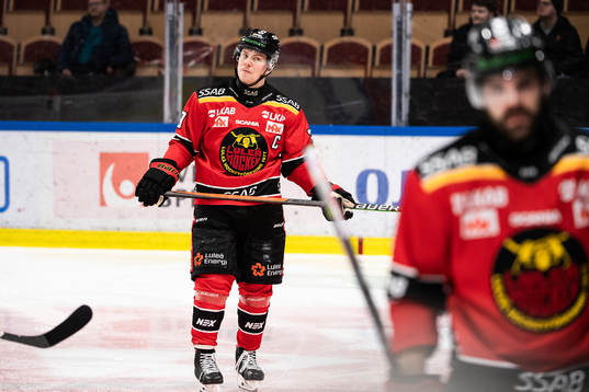 Luleås Erik Gustafsson deppar