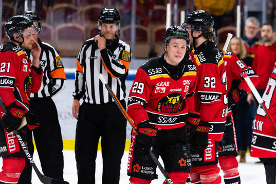 Luleås Erik Gustafsson deppar