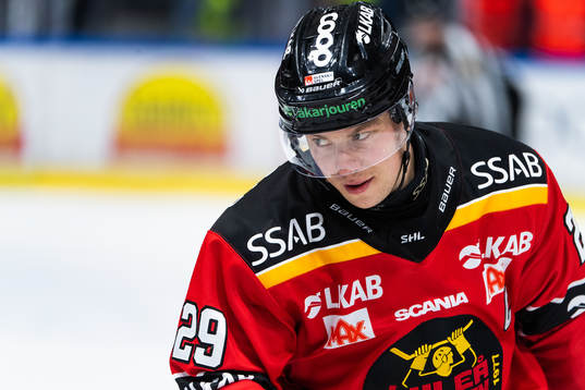 Luleås Erik Gustafsson deppar