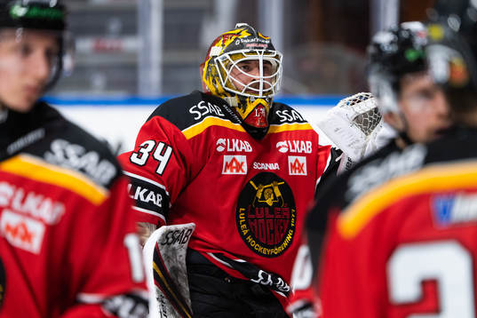 Luleås målvakt Joel Lassinantti