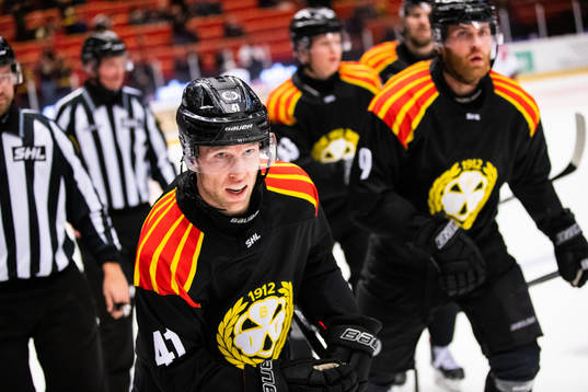 Brynäs Greg Scott jublar