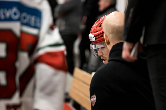 Modos Markus Modigsunder ishockeymatchen i