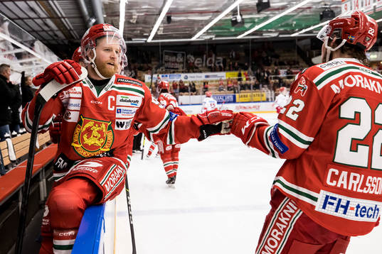 Moras Daniel Ljungren jublar