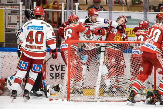Moras Isac Heens och Modos Emil Wahlberg och Moras Lucas
