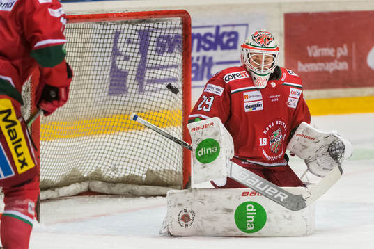Modos målvakt Klara Peslarkova
