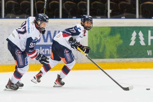 Linköpings Andrea Dalen och Linnea Johansson