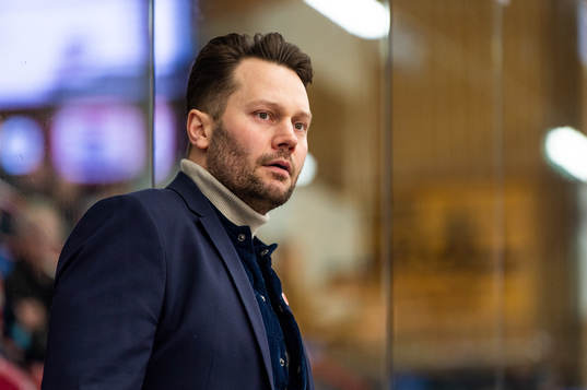 Västerviks tränare Martin Gudmundsson