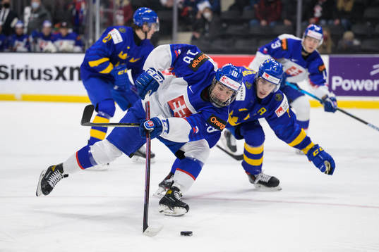 Servac Petrovsky of Slovakia and Simon Edvinsson of Sweden