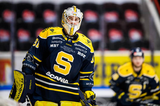 Södertäljes målvakt Nikita Tolopilo