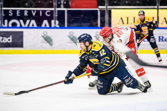 Södertäljes Matt Marcinew och Troja-Ljungbys Karl Olofsson