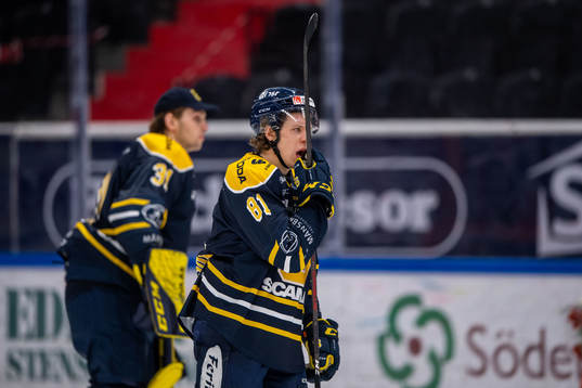 Södertäljes Emil Aronsson deppar