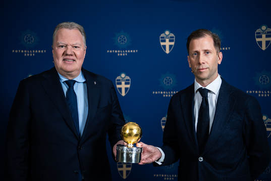 Karl-Erik Nilsson, ordförande för Svenska