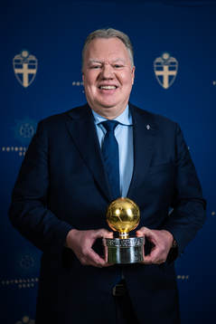 Karl-Erik Nilsson, ordförande för Svenska