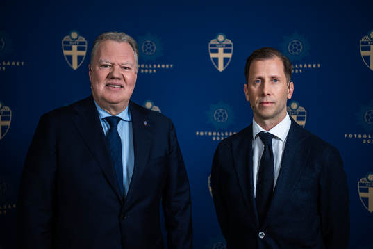 Karl-Erik Nilsson, ordförande för Svenska