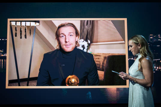 Frida Nordstand och Emil Forsberg